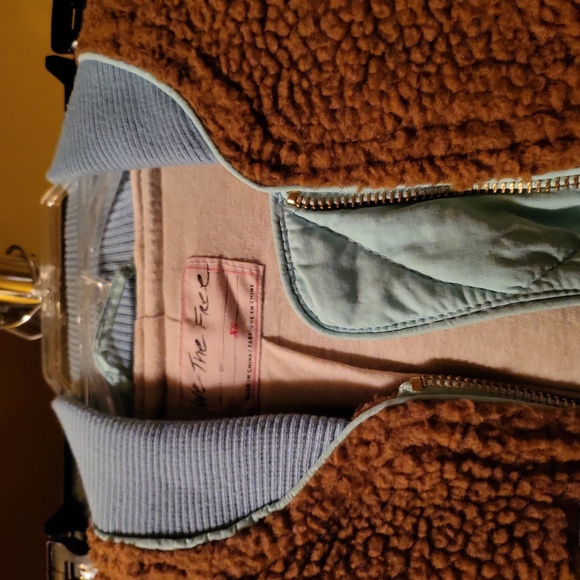 WE THE FREE PEOPLE Rivington Sherpa Jacket XS 🥰😌 - Picture 6 of 7